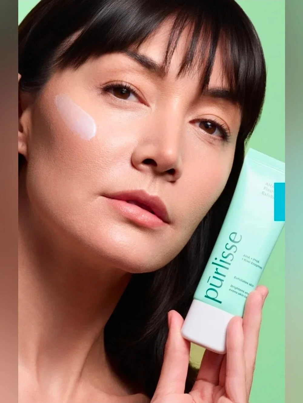 NEW Purlisse AHA + PHA Flash Facial Exfoliating Mask Full Size 1.7 Oz / 50 ML e